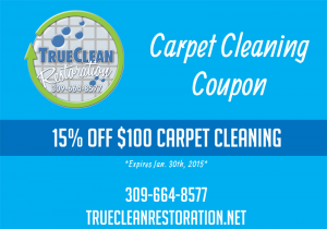 15% off $100 carpet cleaning