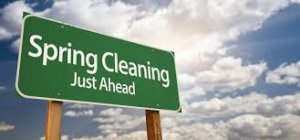 spring cleaning just ahead